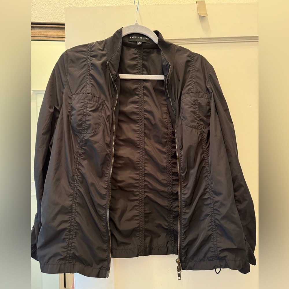 Brandy Kemper women’s crop black jacket